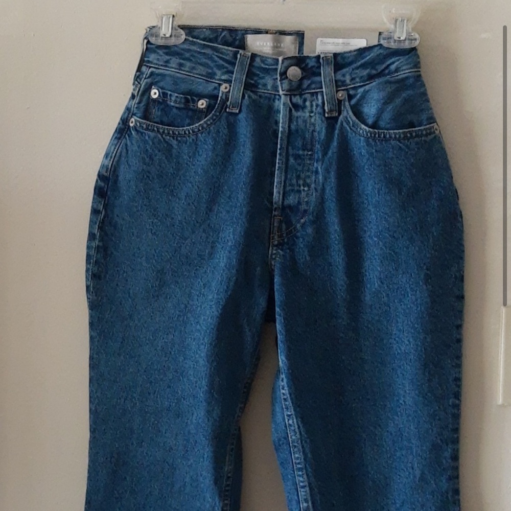 NWT Everlane The Curvy 90s Cheeky Straight Jeans